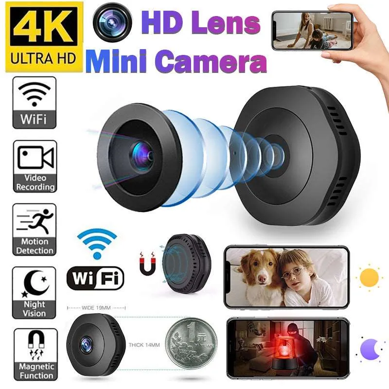 1080P HD Mini Camera APP Remote Control Monitor Home Security DV Kamera IP Camera IR Night Magnetic Wireless Camera