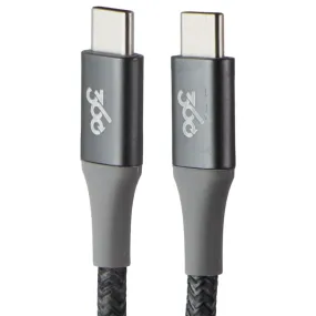 360 Electrical (8FT) Braided USB-C to USB-C Charge and Sync Cable - Gray