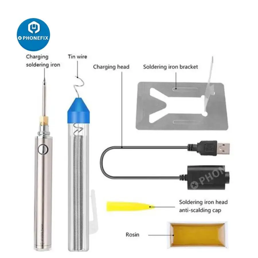 5V 8W Electric Rechargeable Soldering Iron Wireless Welding Pen