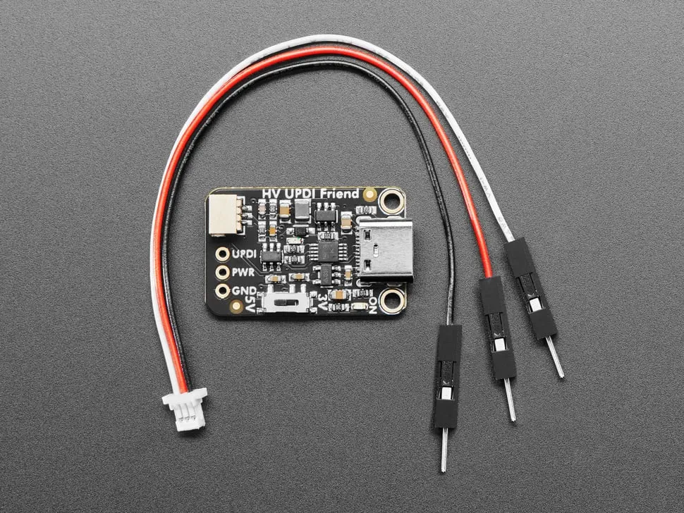 Adafruit High Voltage UPDI Friend - USB Serial UPDI Programmer