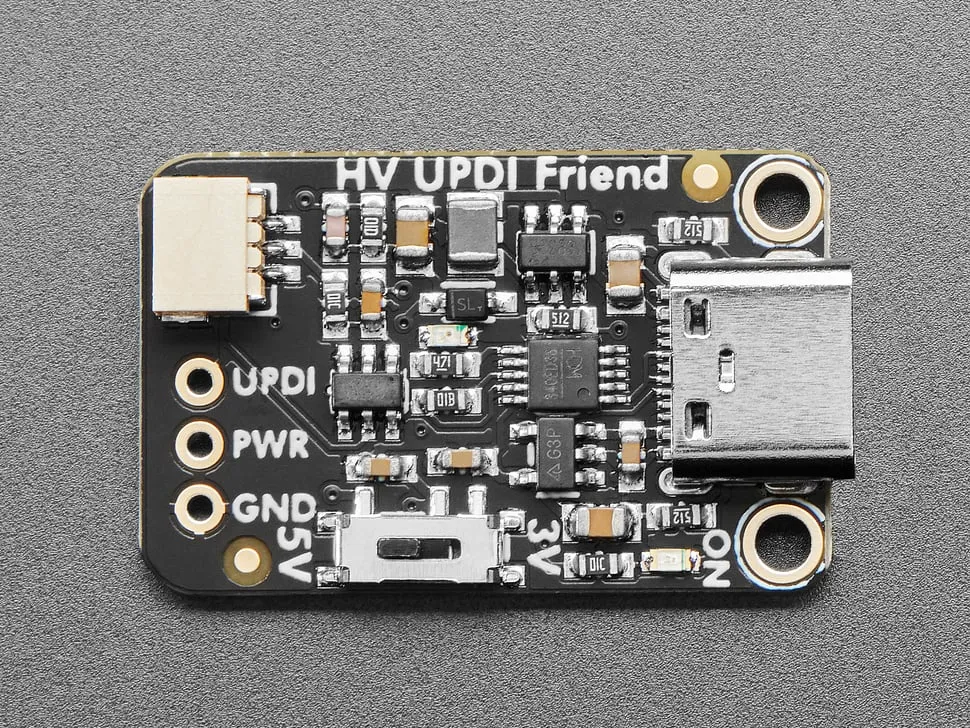 Adafruit High Voltage UPDI Friend - USB Serial UPDI Programmer