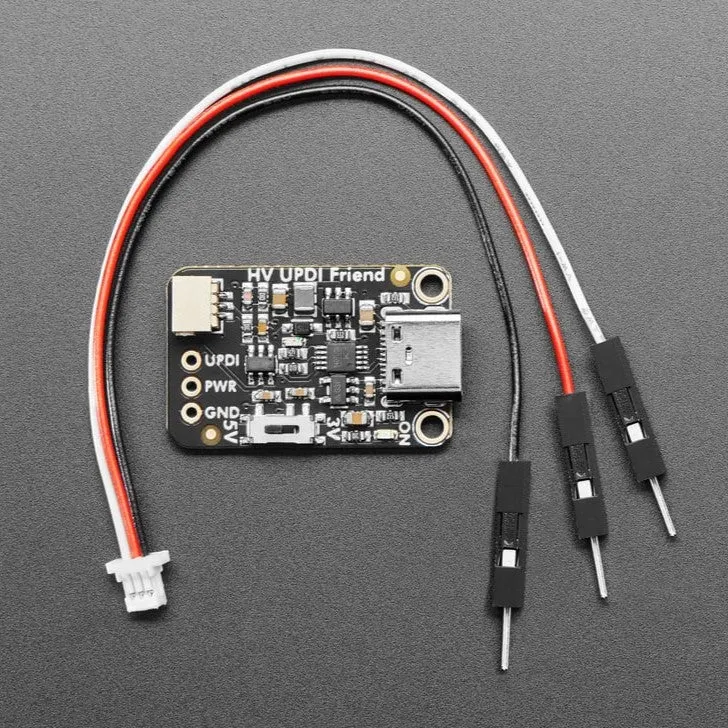 Adafruit High Voltage UPDI Friend - USB Serial UPDI Programmer