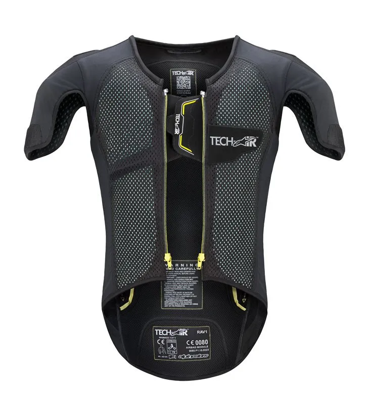 Alpinestars Tech-Air Race-E System Black / Fluo Yellow