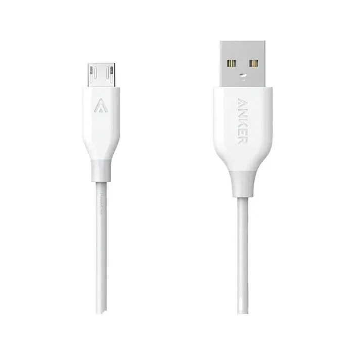 Anker PowerLine Micro USB Cable 3ft - White