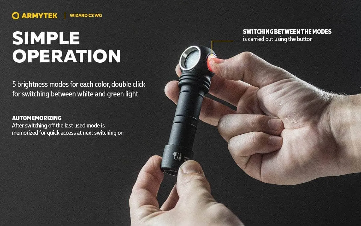 Armytek Wizard C2 WG Magnet USB