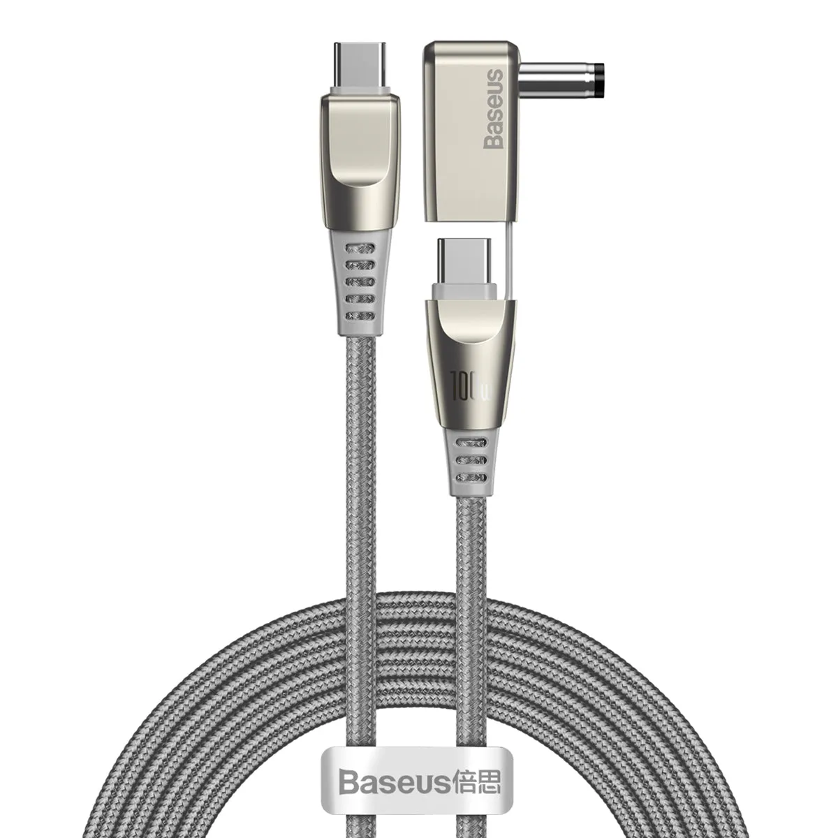 Baseus Flash Series Data Cable With Type-C To C Dc 100W 2M Grey(CA1T2-B0G)