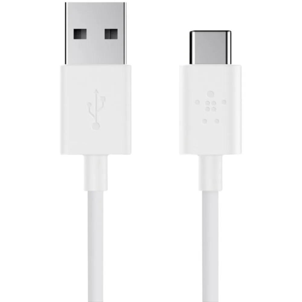 Belkin F2CU032bt06-WHT MIXIT? 2.0 USB-A to USB-C Charge Cable, 6ft (White)