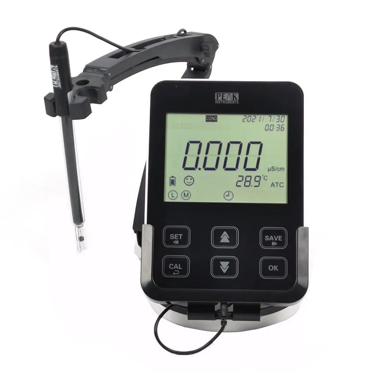 Benchtop pH Water Quality Meter with USB/SD Datalogging