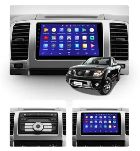 Car Dealz 10.2" Android 10.0 Nissan Navara D40 2004 - 2010 In Dash Plus OEM Fascia