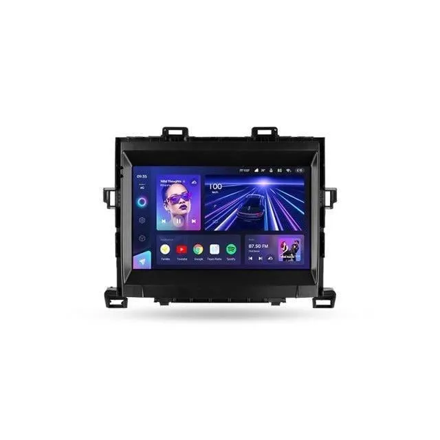 Car Dealz Elite 4G Data Model 10.2" Android 12.0 For Toyota Alphard H20 2008 - 2014 In Dash Plus OEM Fascia