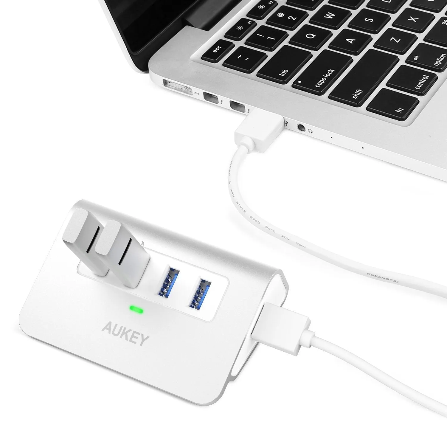 CB-H5 Aluminum 4 Port USB 3.0 Hub