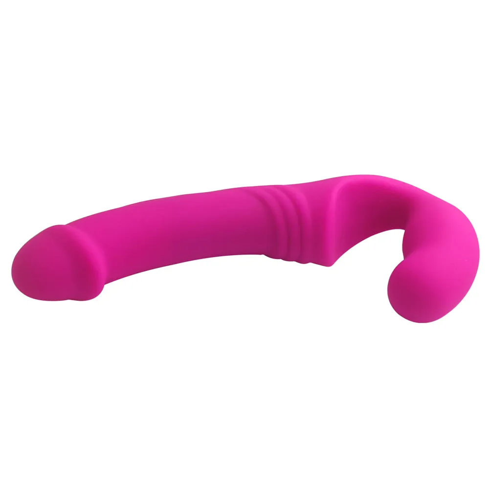 Double Rider Vibrating Strapless Strap-On