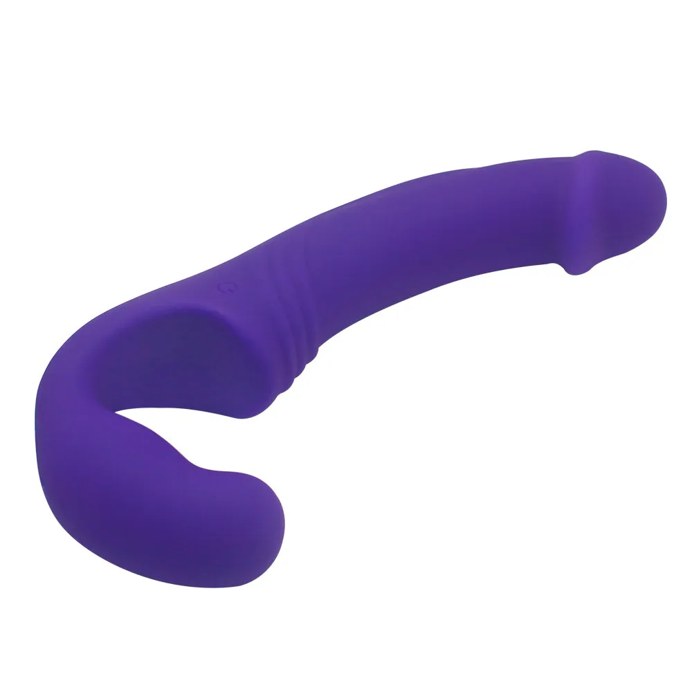 Double Rider Vibrating Strapless Strap-On