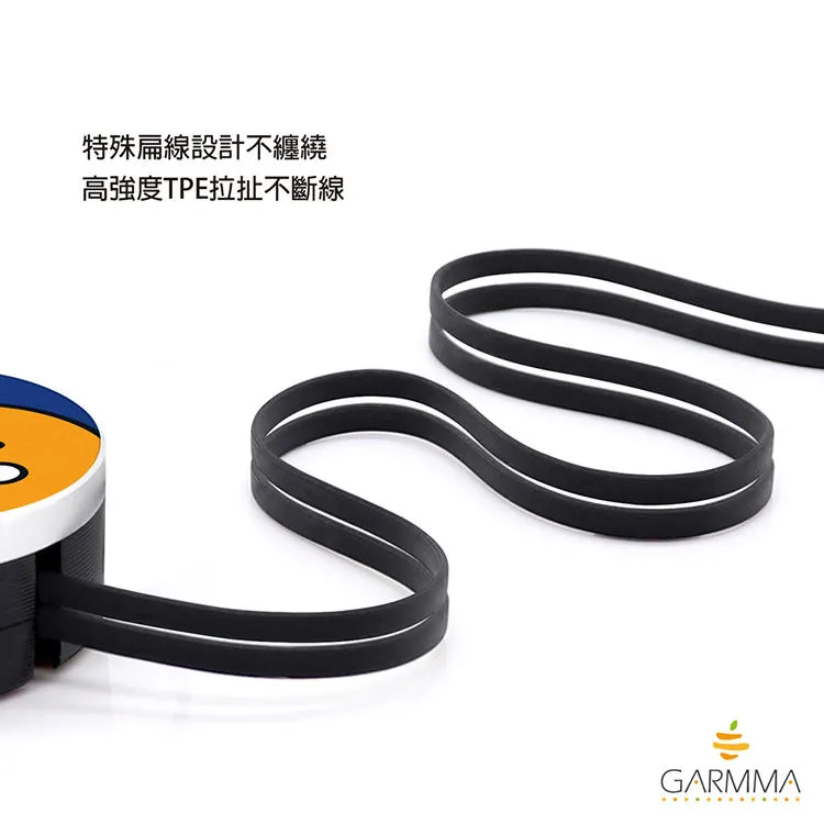 GARMMA Kakao Friends 90cm Apple Lightning / Type-C Extracted Extension Cable