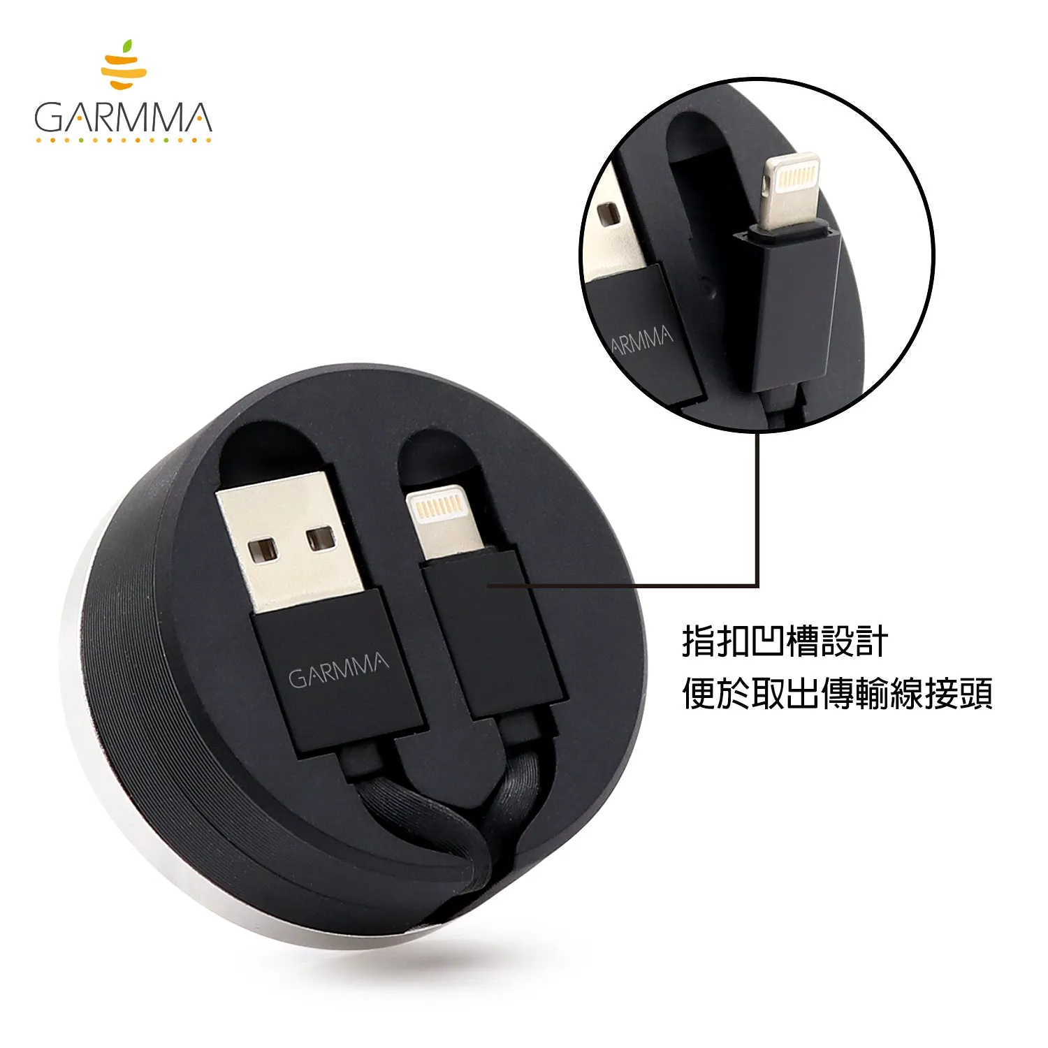 GARMMA Sanrio Characters 90cm Apple Lightning / Type-C Extracted Extension Cable