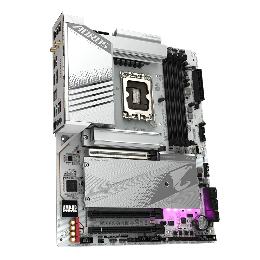 Gigabyte Z790 Aorus Elite AX ICE LGA 1700 Motherboard