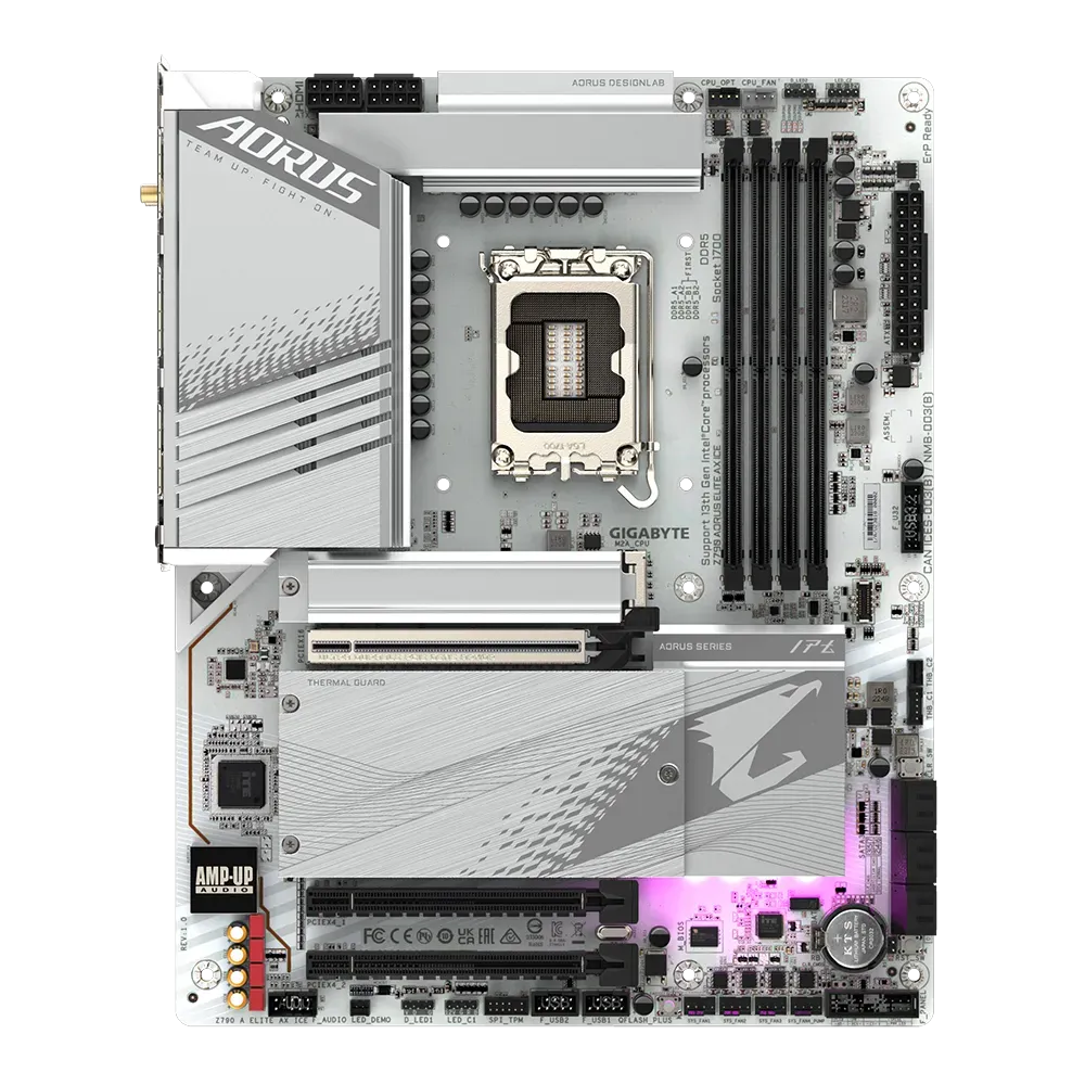 Gigabyte Z790 Aorus Elite AX ICE LGA 1700 Motherboard