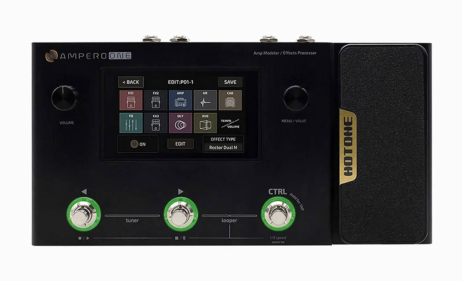 Hotone MP-80 Ampero Amp Modeler Effects Processor