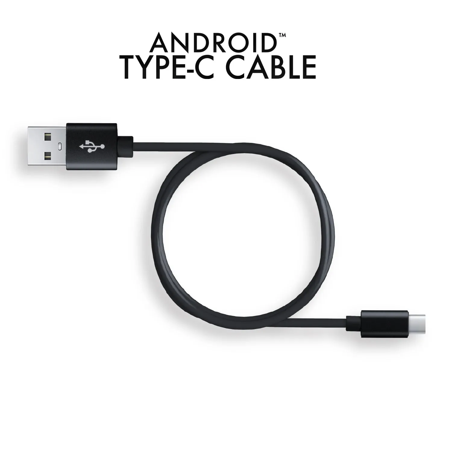 iHip 6ft PVC Type-C Charging Cable for Android