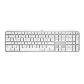 Logitech Mx Keys S Illuminated Wireless And Bluetooth Keyboard - Pale Grey