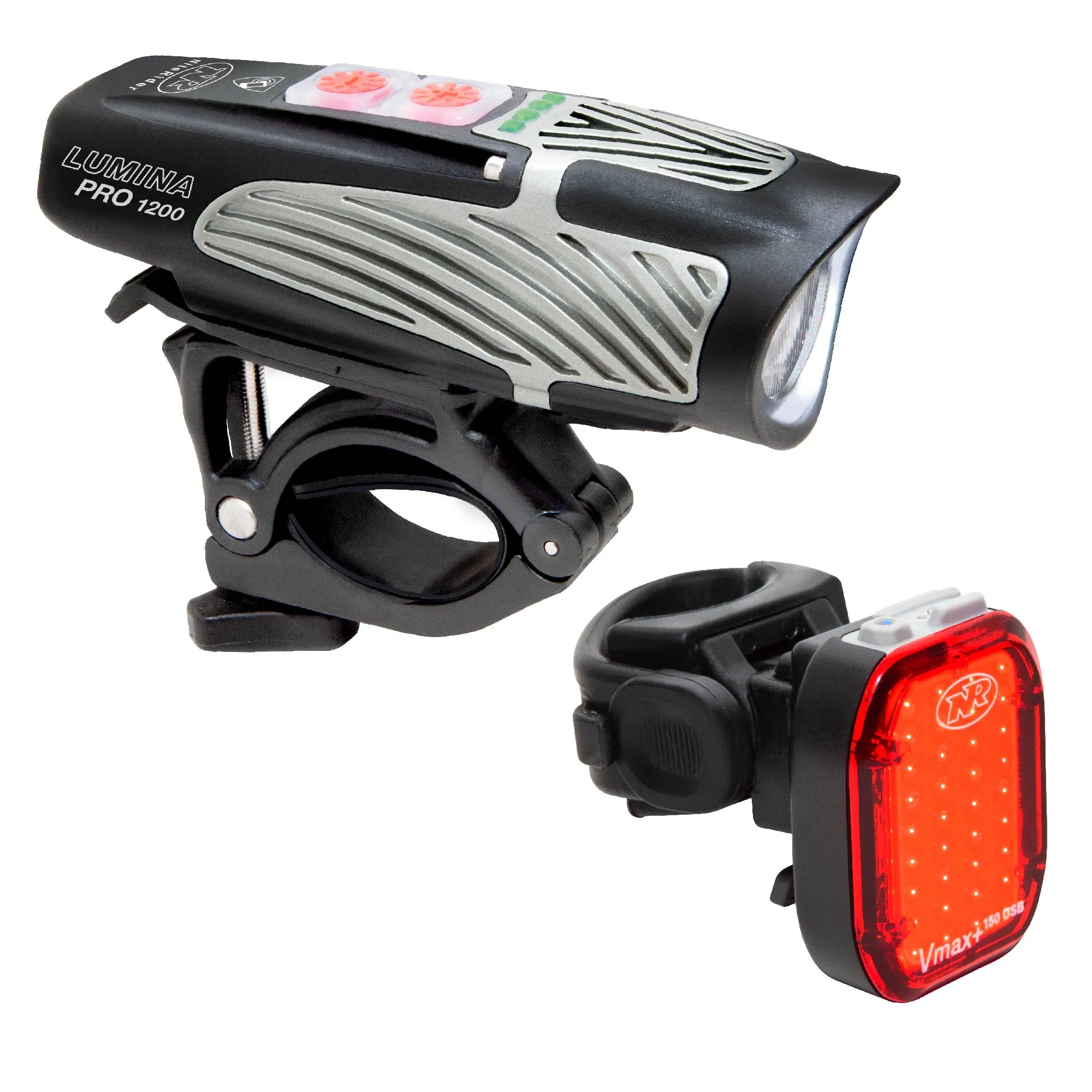 Lumina™ Pro 1200 and Vmax ™ 150 Bike Light Set Combo