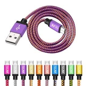 Micro USB Cable 1m 2m 3m Fast Charge USB Data Cable for Samsung S6 S7 Xiaomi 4X LG Tablet