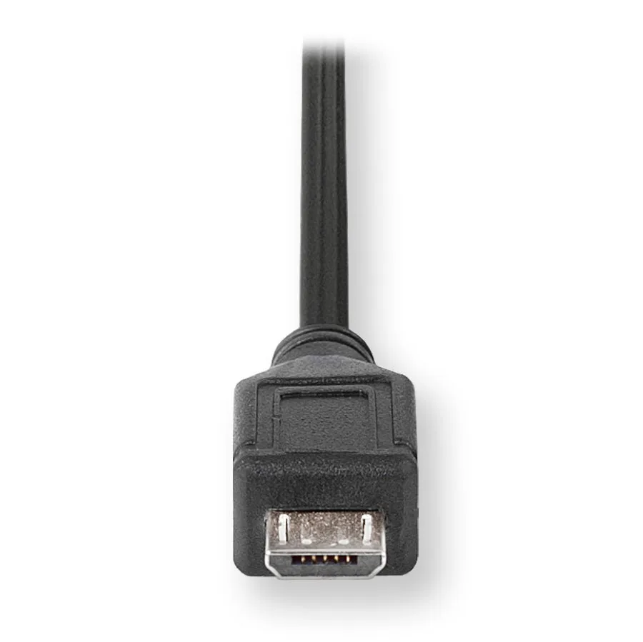 Micro USB Charging Cable | Retractable Micro USB Cable | Black