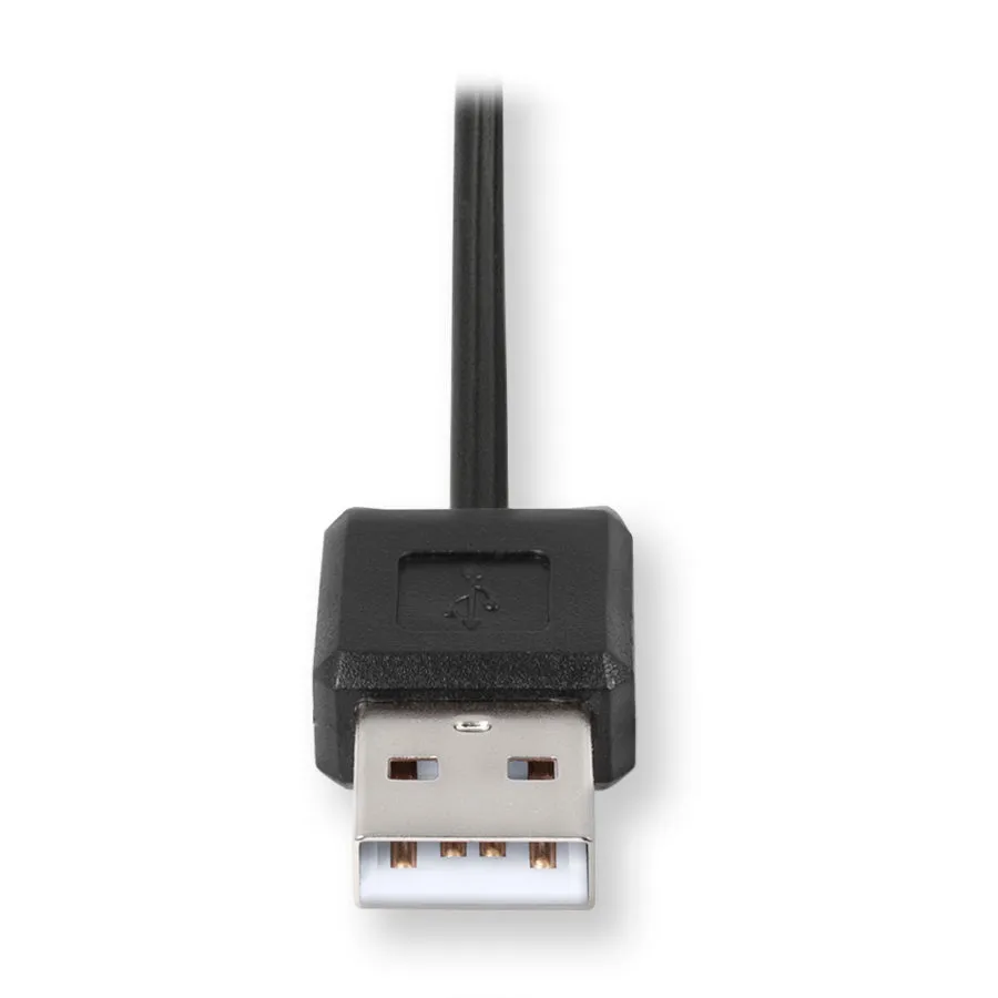 Micro USB Charging Cable | Retractable Micro USB Cable | Black