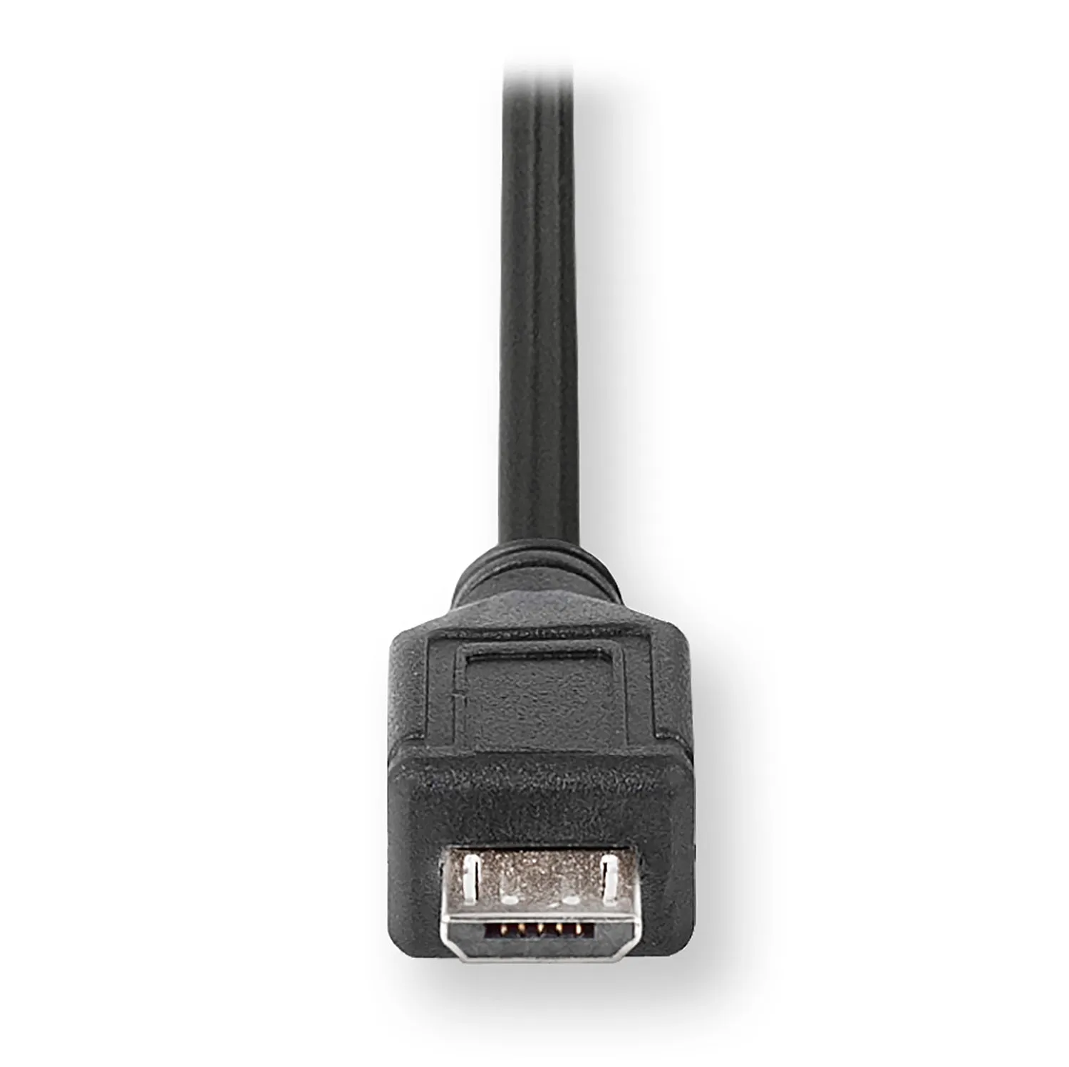 Micro USB Charging Cord | Retractable Micro USB Cable | Black