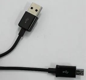 Micro USB Data Charger Cable for Samsung, HTC, Lenovo, Sony Android Phone Black