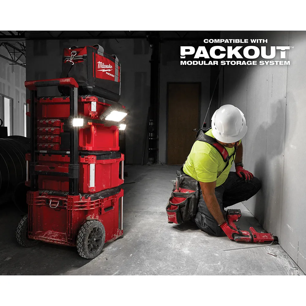 Milwaukee 2357-20 M18 18V PACKOUT 3000 Lumen Multi-Directional Light/Charger