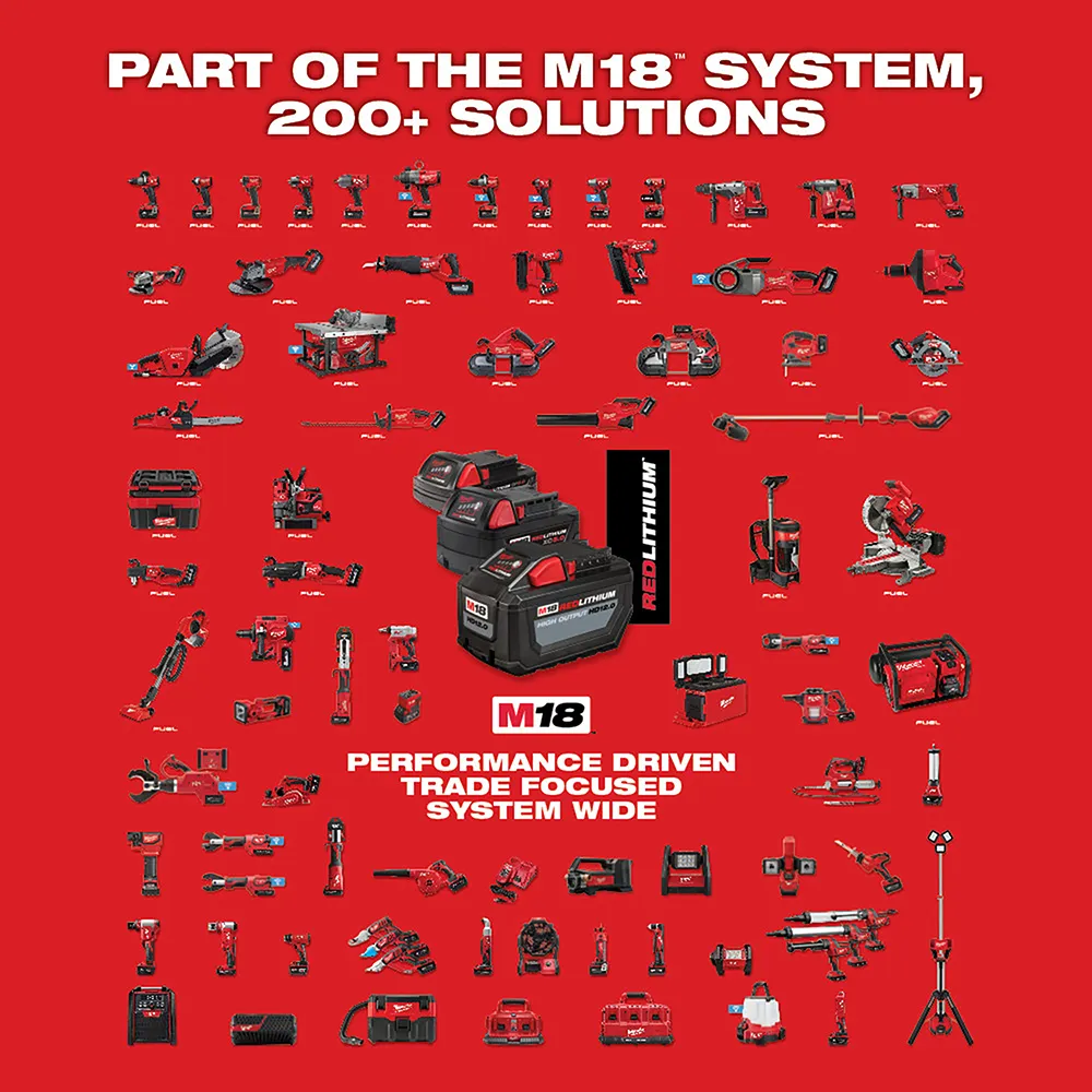 Milwaukee M18 Packout 18V Lithium Ion Light and Charger