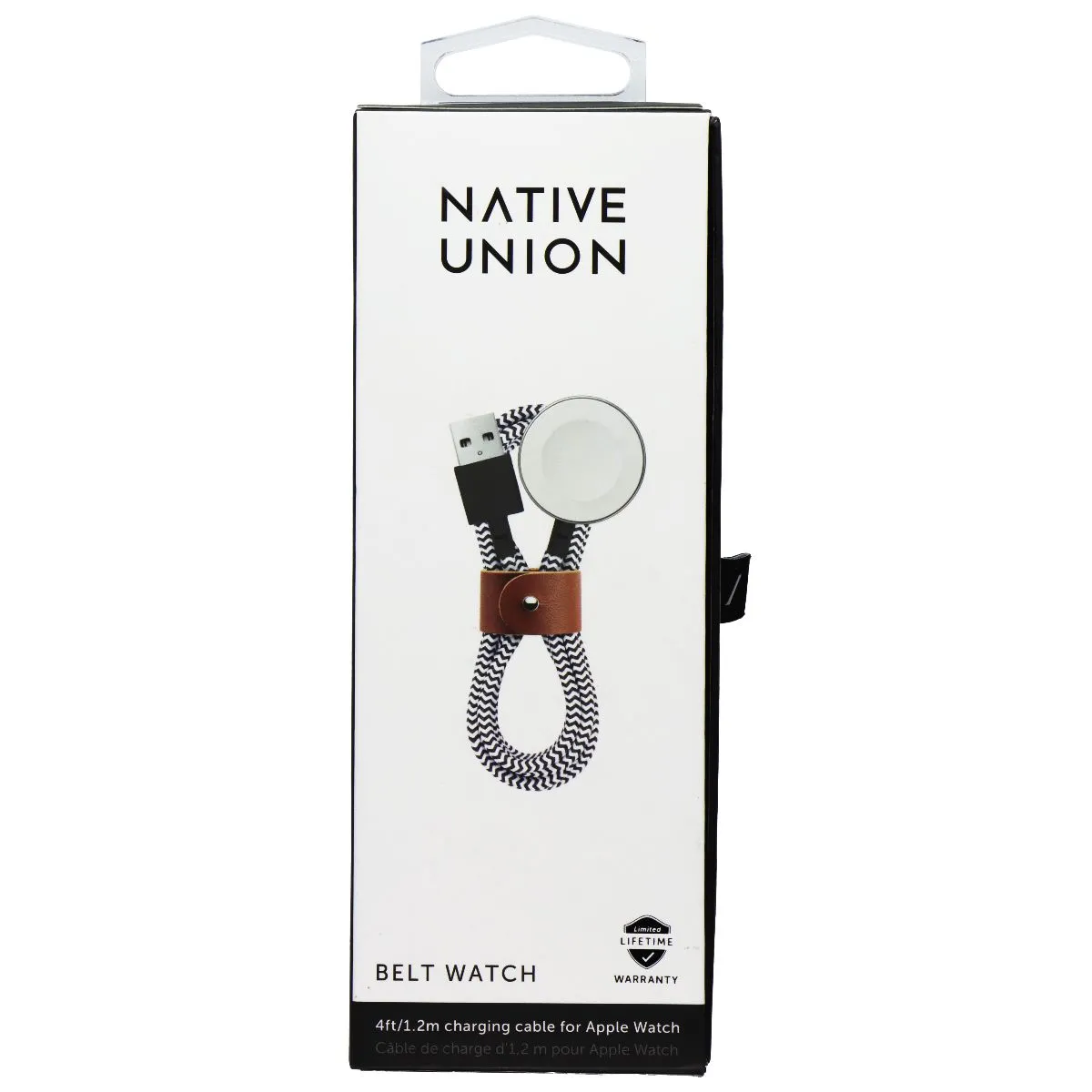 Native Union 4-Ft Braided USB Magnetic Charger for Apple Watch (All Series)