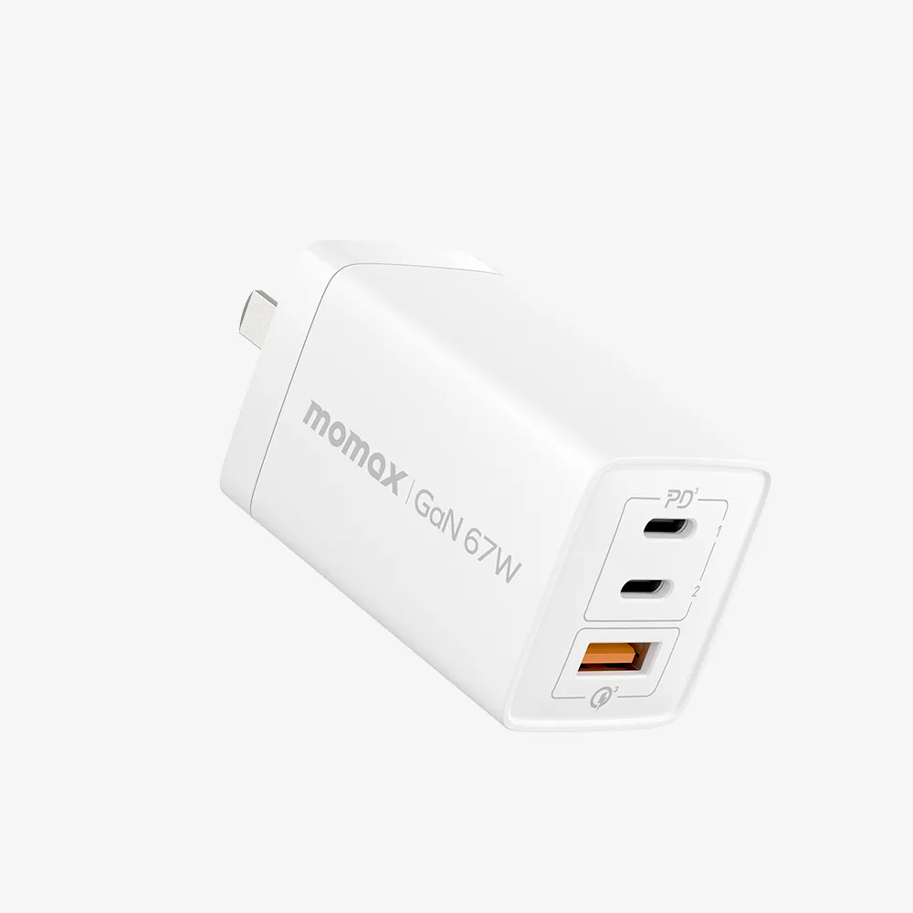 Oneplug 3-Port Gan 67W Wall Charger