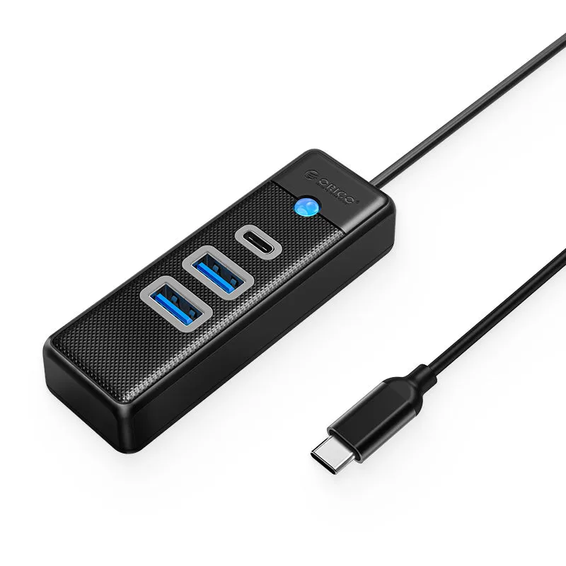 Orico 3 Port Type-C Hub | 2X Usb 3.0 | 1X Type-C | 50Cm