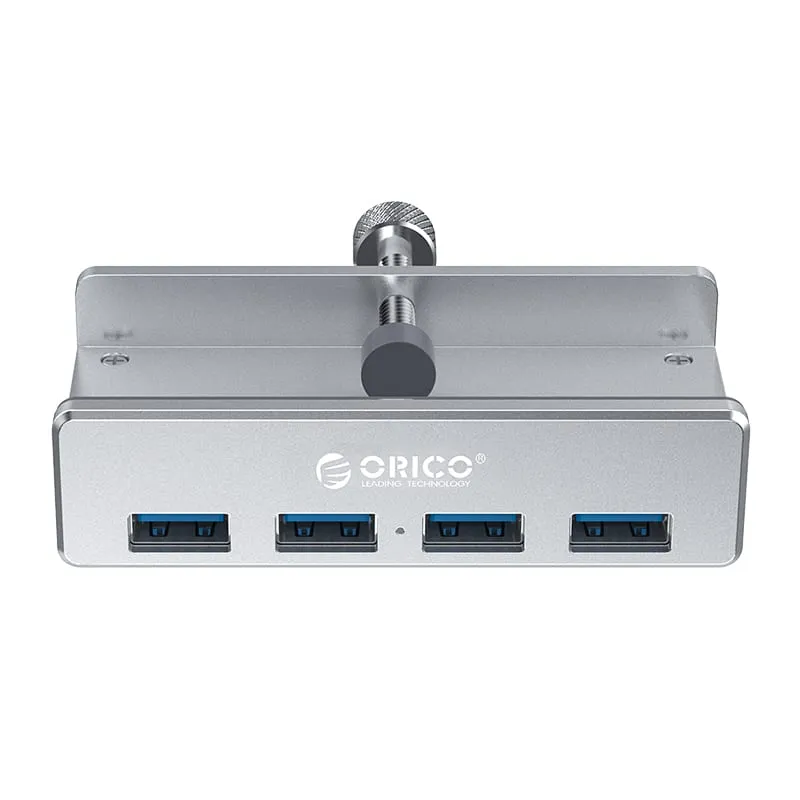 Orico 4 Port Usb3.0 Clip-On Usb Hub | 4X Usb3.0| Aluminium