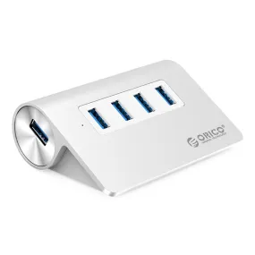 Orico 4 Port Usb3.0 Hub |4X Usb3.0 | 32 Degree Incline For Comfort | Aluminium