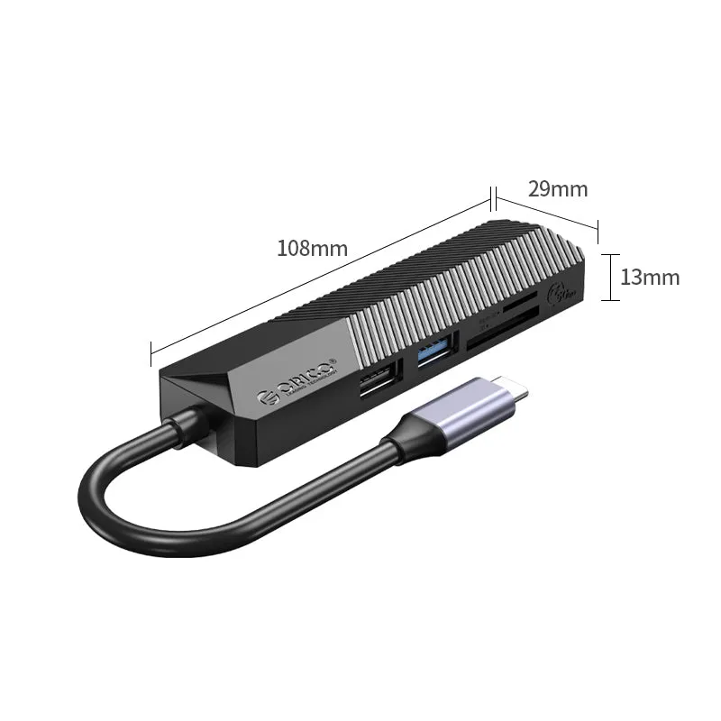 Orico 5 Port Usb-C Hub 2Xusb|Hdmi|Sd|Tf