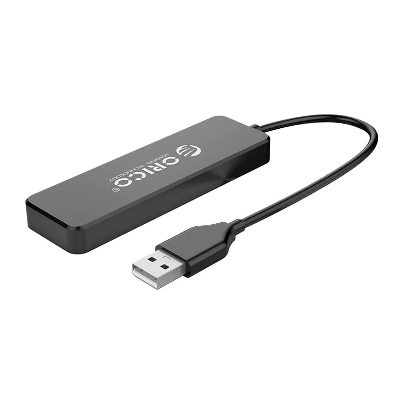 Orico Hub Usb2.0 4Xusb 30Cm Bk