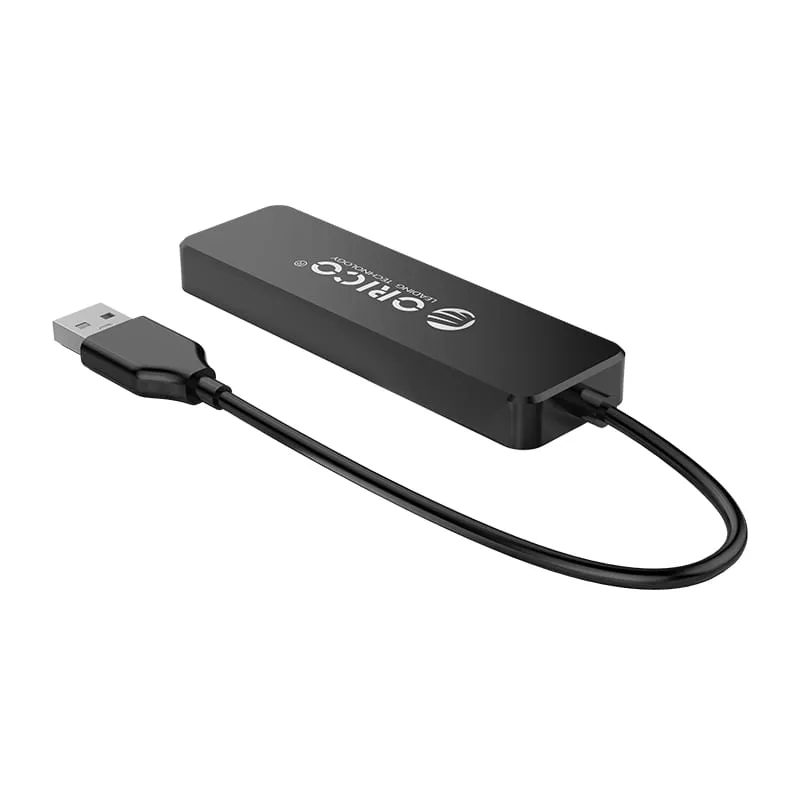 Orico Hub Usb2.0 4Xusb 30Cm Bk