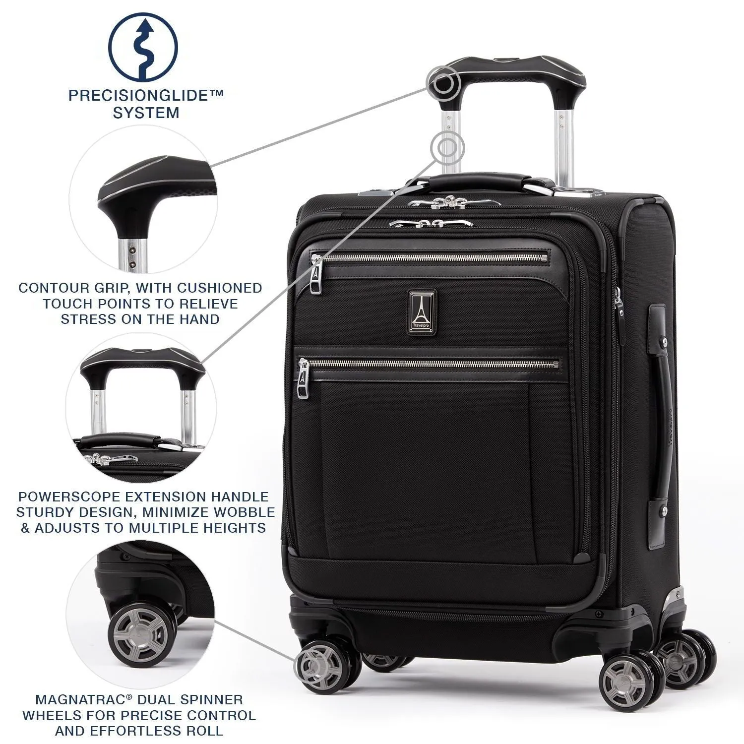 Platinum Elite International Expandable Carry-On Spinner