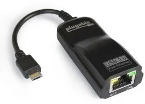 Plugable USB 2.0 OTG Micro-B to 10/100 Ethernet Adapter