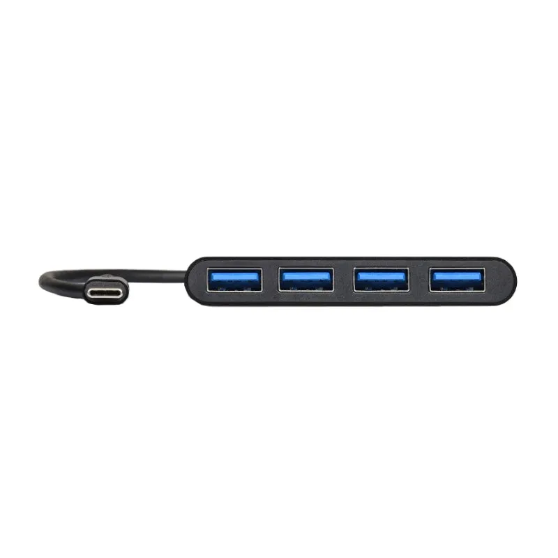 Port Usb Type-C To 4 X Usb3.0 5Gbps 30Cm 4 Port Hub - Black