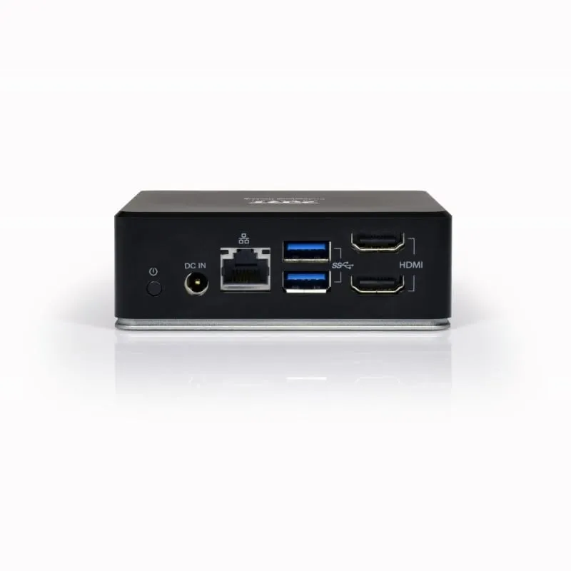 Port Usb Type-C To 1 X Rj45|2 X Usb3.1 Gen1|2 X Hdmi|1 X Type-C|1 X Usb3.1 Gen1 | Apple Charging 2.4A|1 X Aux Dock - Black