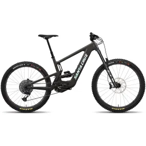 Santa Cruz Bullit CC S Carbon Electric Mountain Bike 2024 - Carbon Black