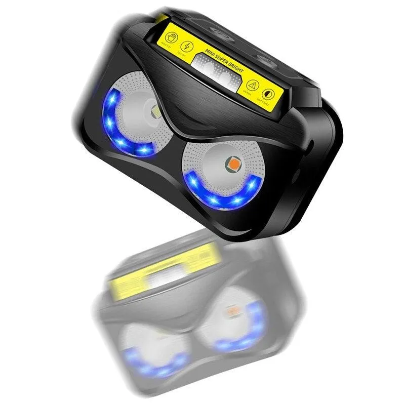 Super Bright XPG COB LED Headlamp with 6 Modes for Camping, Cycling, Jogging, Fishing, and More