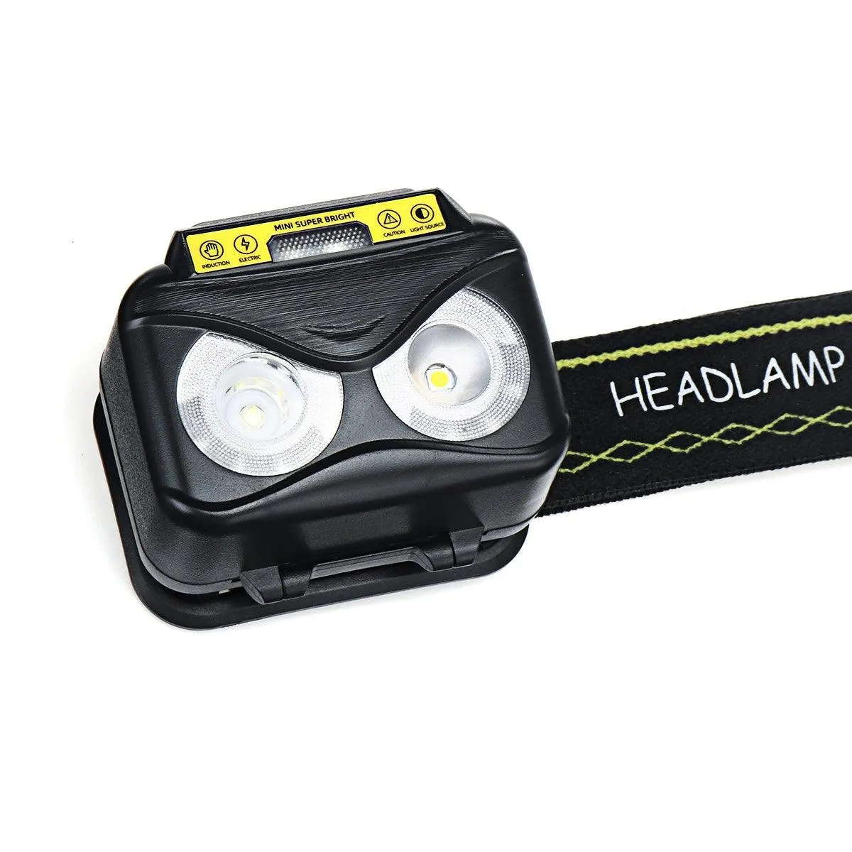 Super Bright XPG COB LED Headlamp with 6 Modes for Camping, Cycling, Jogging, Fishing, and More