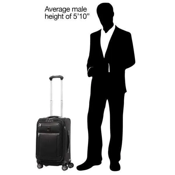 Travelpro Platinum Elite 21 Inch Expandable Carry-On Spinner Luggage