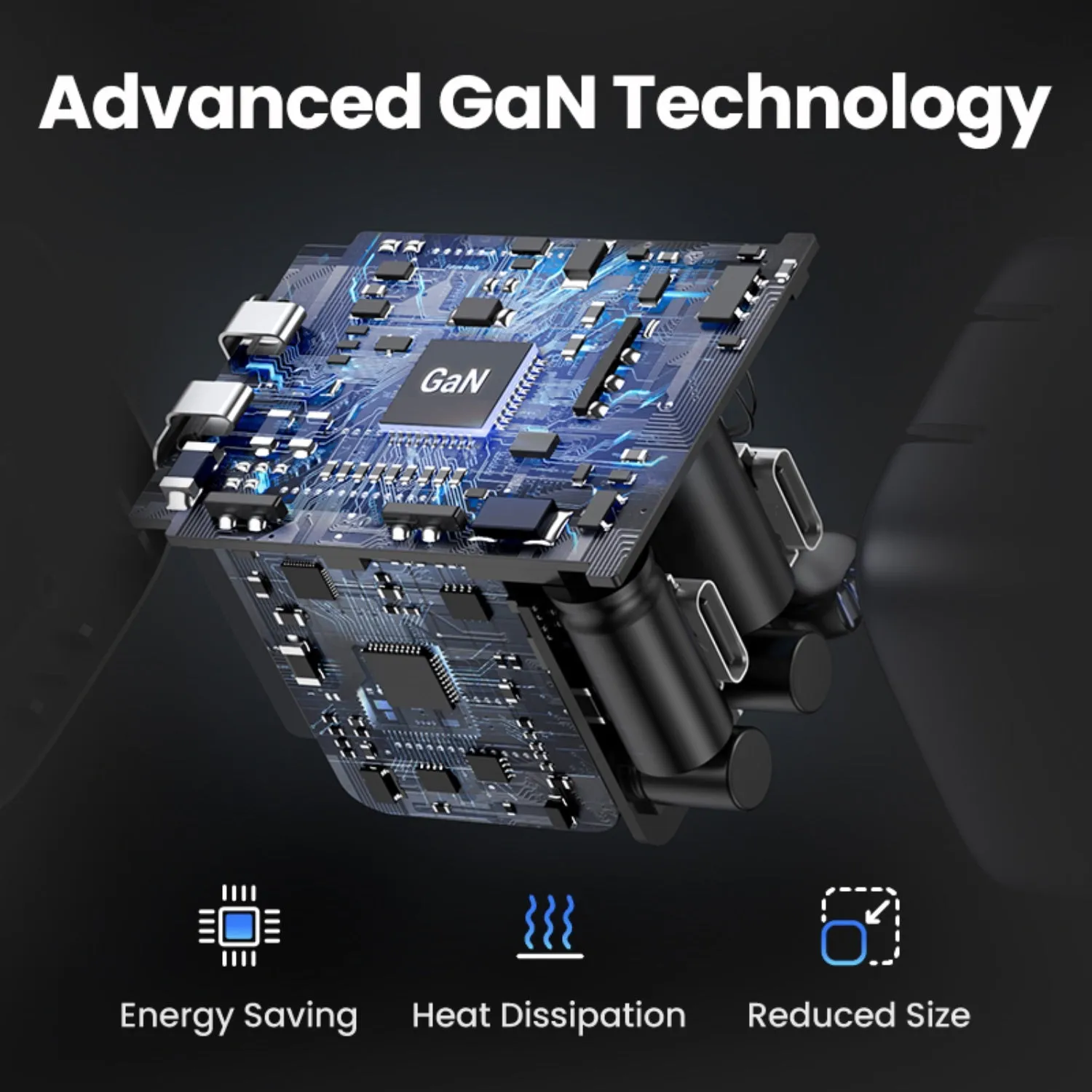 UGREEN 1 Port GaN PD Home Charger - 20W - 664