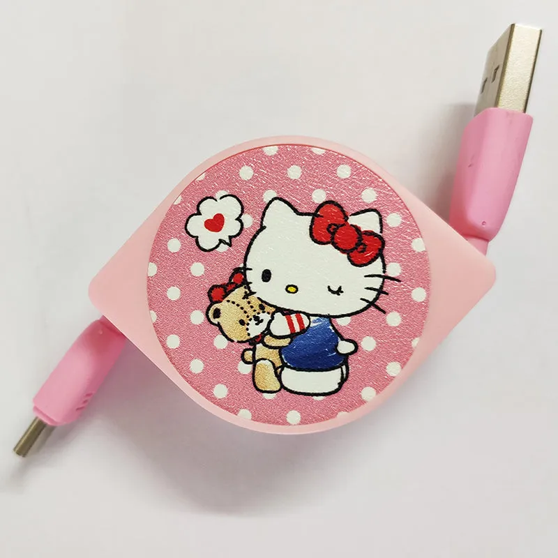 UKA Hello Kitty 1M Extracted Extension Apple Lightning / Type-C Cable